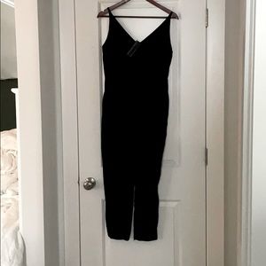 Black Velvet Banana Republic Capri jumpsuit